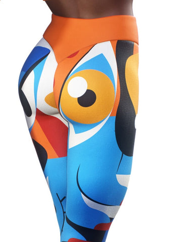 Modern Abstract Tights